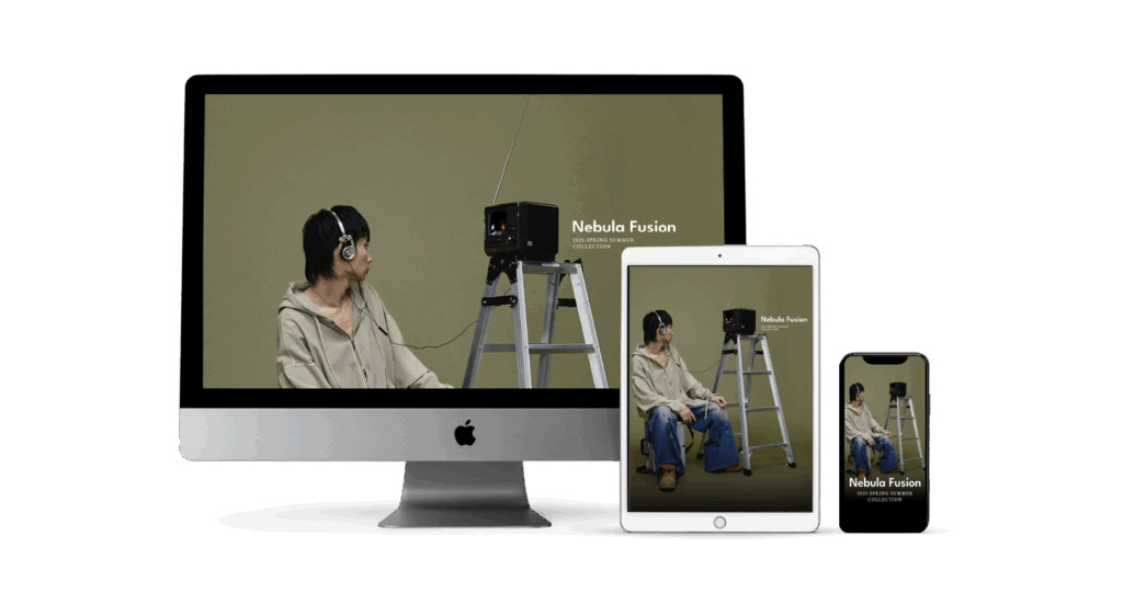 Nebula Fusion様のLP制作