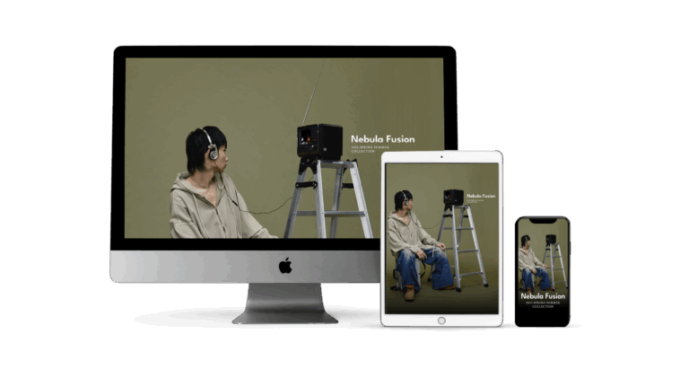 Nebula Fusion様のLP制作